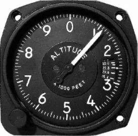 5-300-10 20k 3-1/8" Altimeter