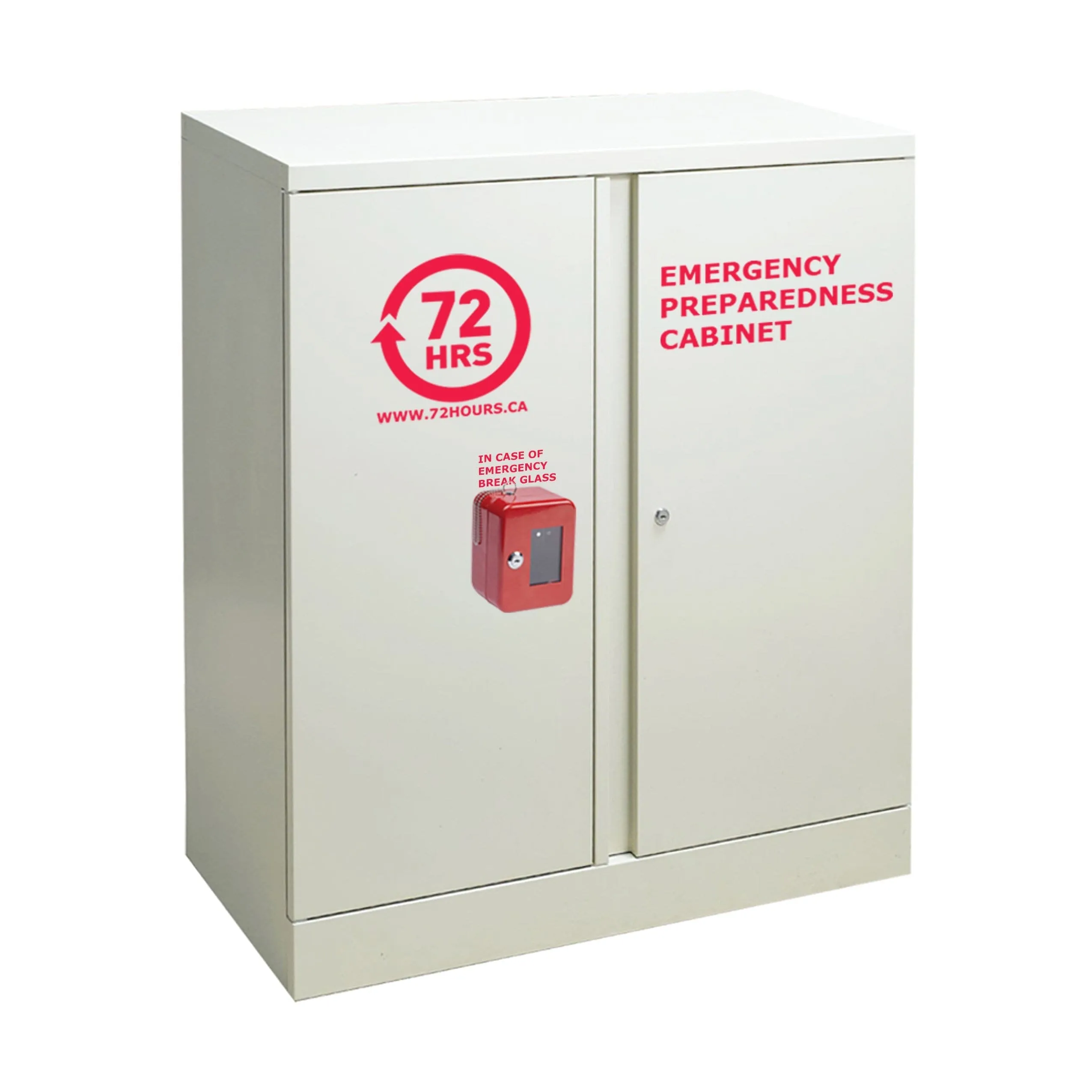 72HRS Cabinet Emergency Kit - 30 Person