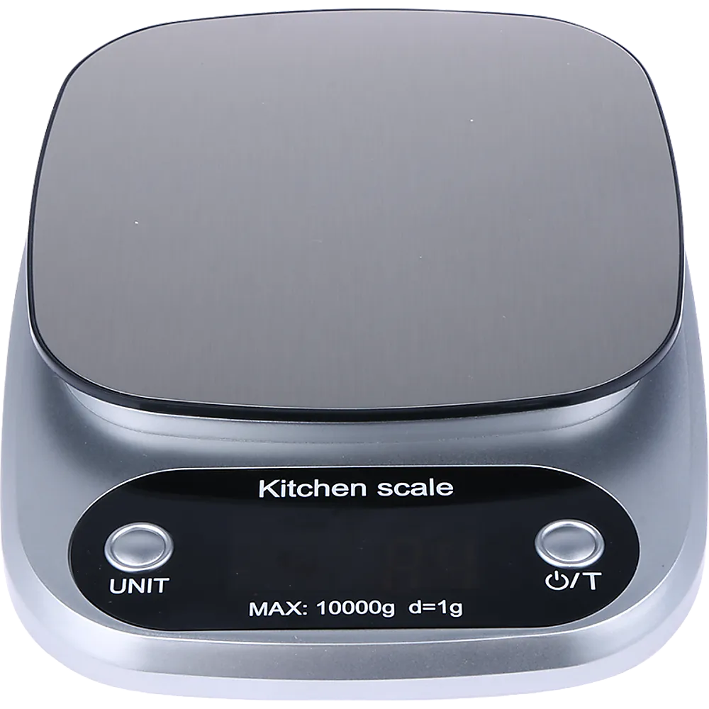 Accurate Digital Kitchen Scale, 10kg Capacity, LCD Display