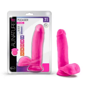 Au Naturel Bold Pleaser Dildo 7 Pink