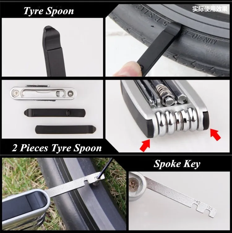 Bike Multi-functional Maintenance Tools