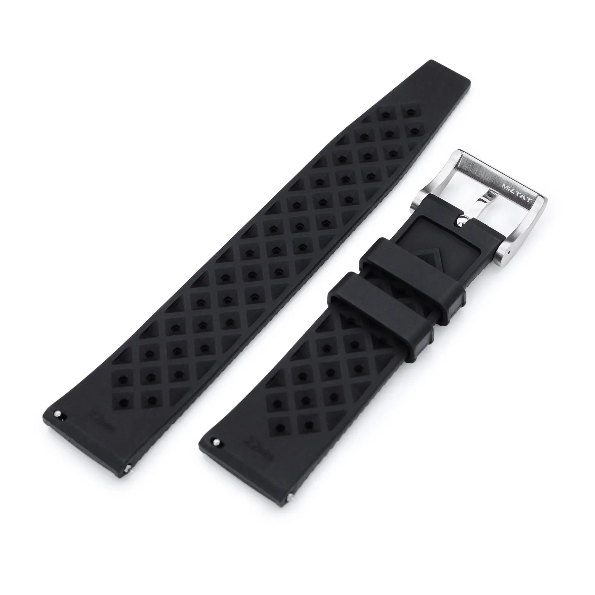 Black Tropic Pro FKM Quick Release rubber strap