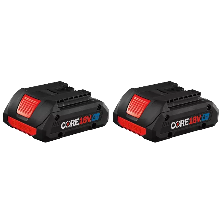 BOSCH 18V CORE18V® Lithium-Ion 4.0 Ah Advanced Power Battery (2 PACK)