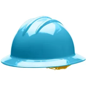 Bullard C33 33SKP 6pt Pinlock Classic Full Brim Style Hard Hat, Sky Blue, 1 Each