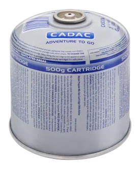 Cadac 500g Threaded Valve Gas Cartridge