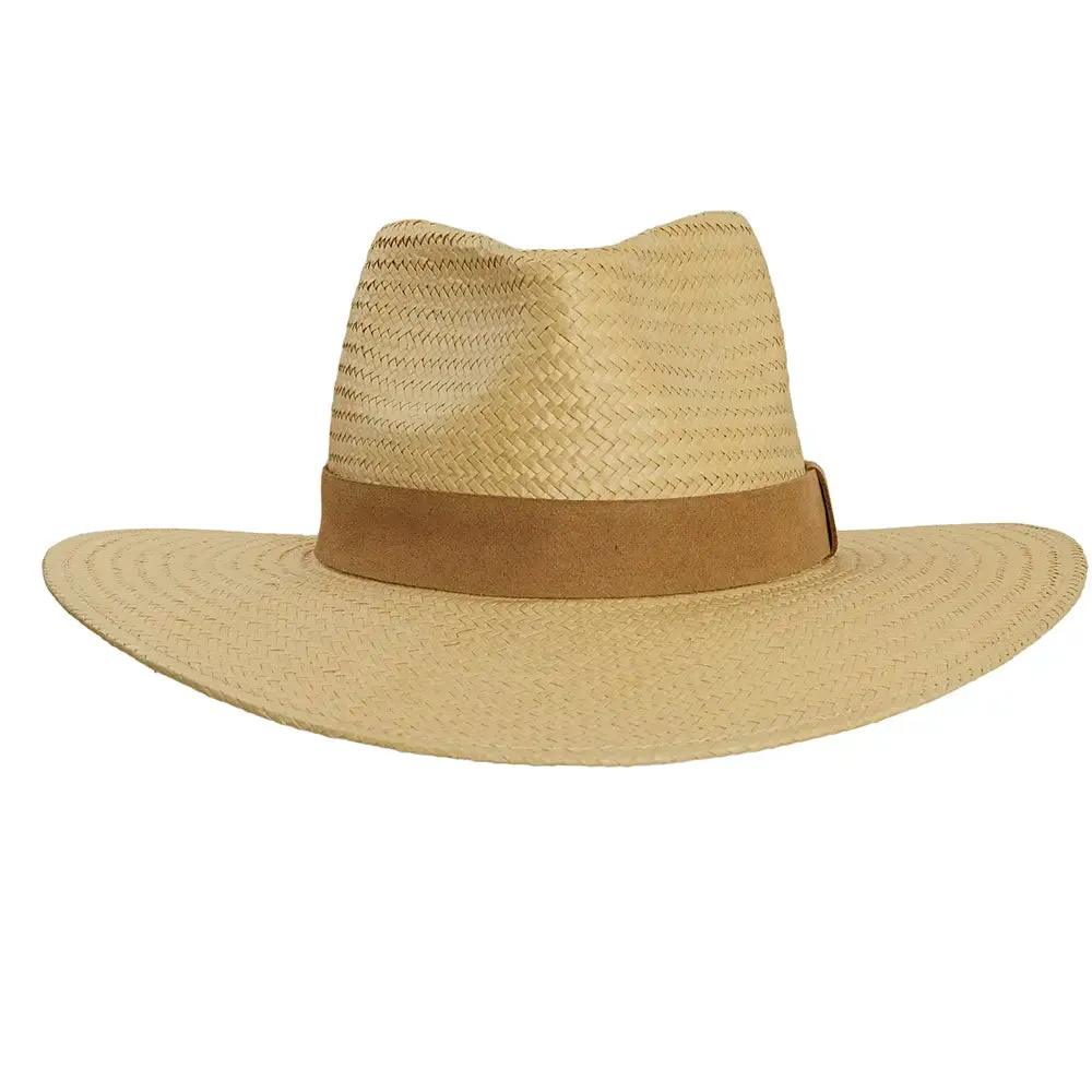 Cadence | Mens Wide Brim Straw Sun Hat