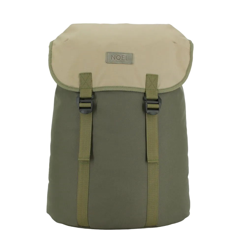 Cafe Backpack with G-hook - Khaki & Beige