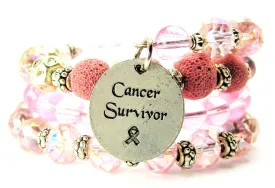 Cancer Survivor Multi Wrap Bracelet