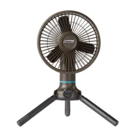 Coleman Onesource Multi-Speed Portable Fan & Rechargeable Battery Black Built In Flash Light