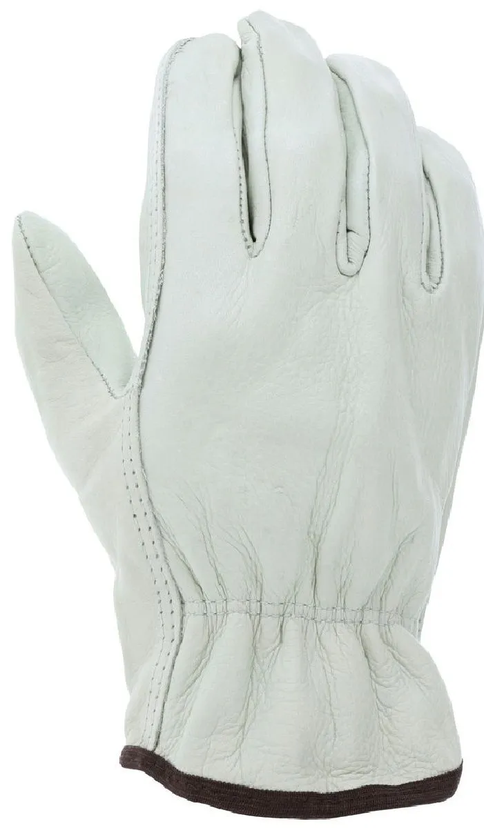 Cow Grain Drivers Glove w/Straight Thumb