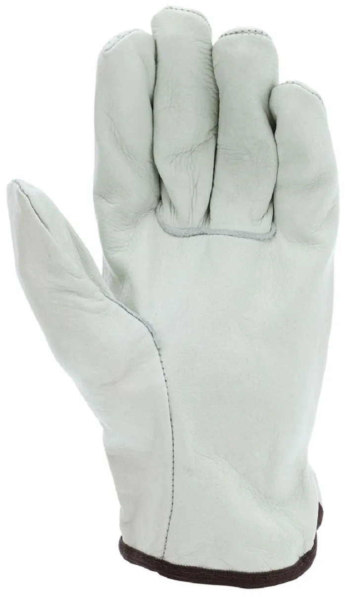 Cow Grain Drivers Glove w/Straight Thumb