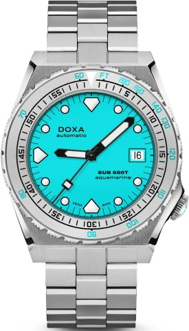 DOX Watch SUB 6T Aquamarine Bracelet