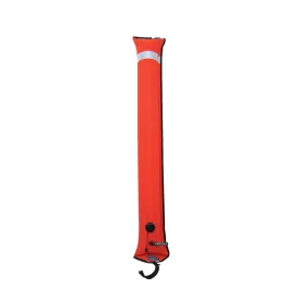 Halcyon SMB Open Circuit - 1.4M or 1M Big Open Bottom Diver Alert Marker - Orange