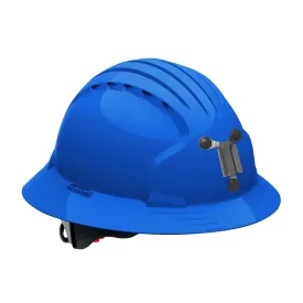 JSP 280-EV6161M-50 Full Brim Mining Hard Hat with HDPE Shell, 6-Point Polyester Suspension and Wheel Ratchet Adjustment