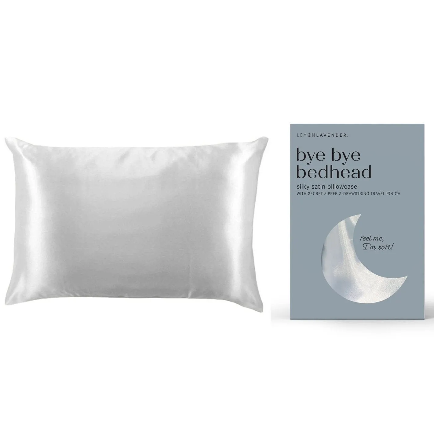 Lemon Lavender Super-Soft Silky Satin Pillowcase