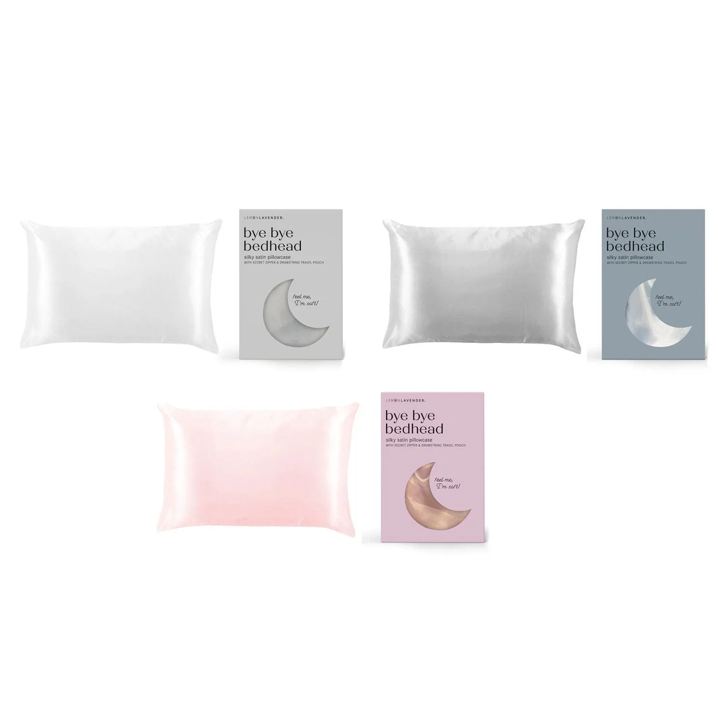 Lemon Lavender Super-Soft Silky Satin Pillowcase