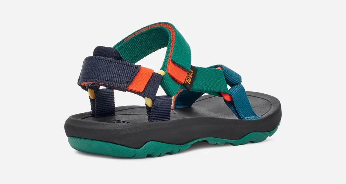 Little Kid's Teva Hurricane XLT 2 Color: Blue Coral Multi