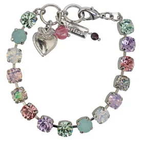 Mariana "Pina Colada" Rhodium Plated Must-Have Everyday Crystal Tennis Bracelet, 4252 1063ro