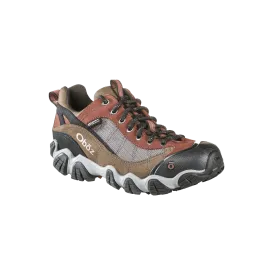 Men's Oboz Firebrand II Low Waterproof Color: Earth