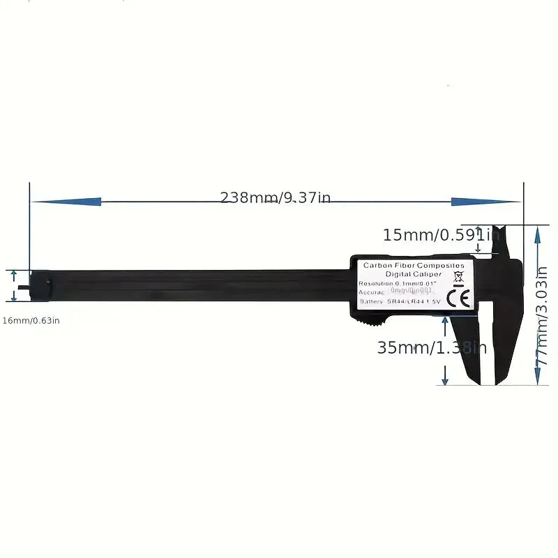 Micrometer Measuring Tool Digital Ruler