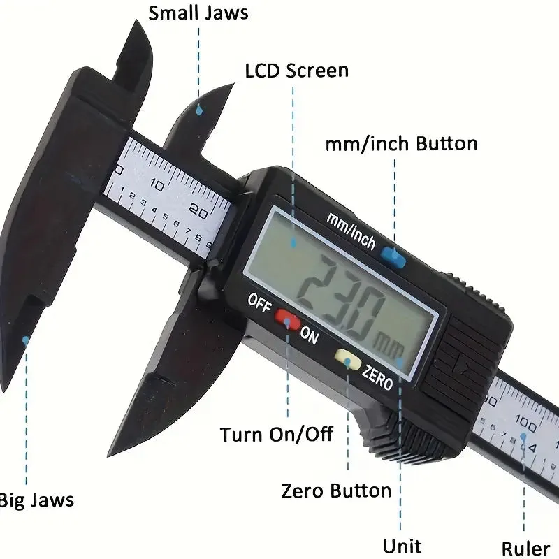 Micrometer Measuring Tool Digital Ruler