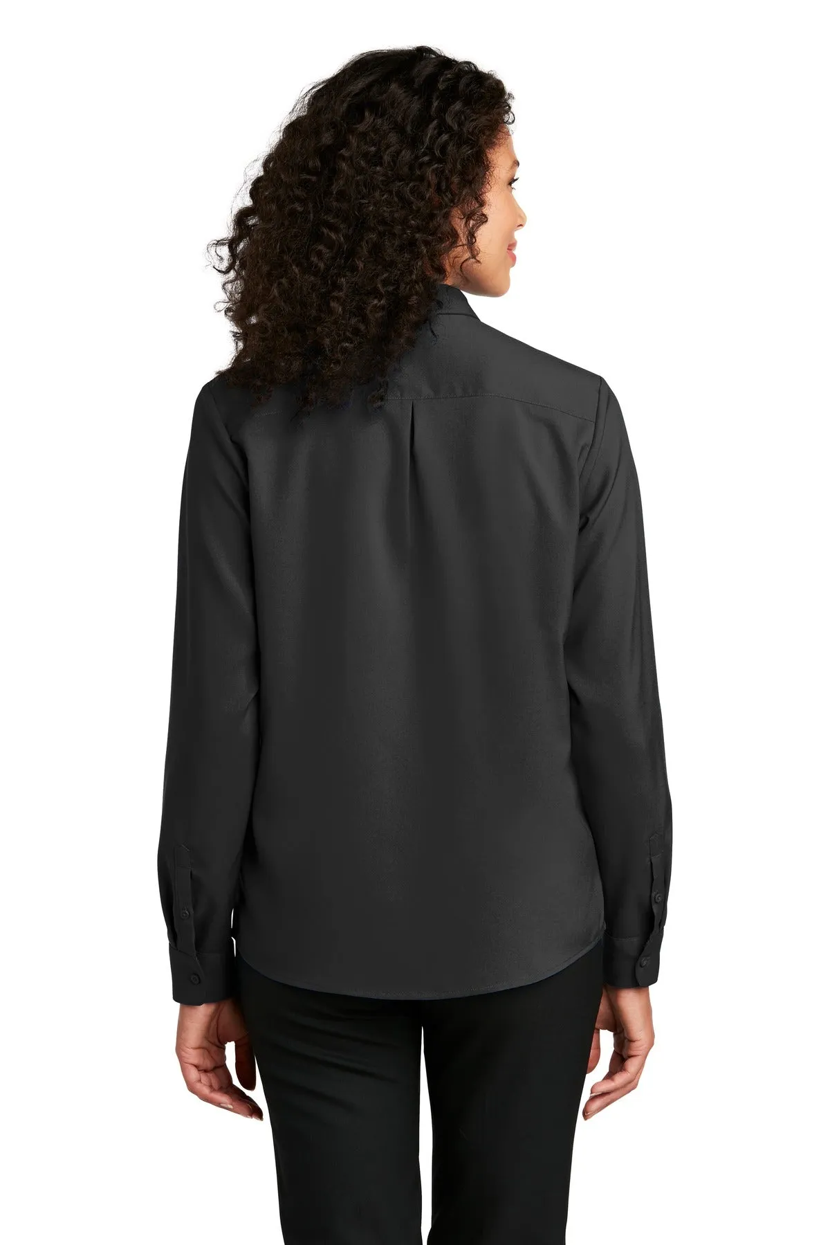 Port Authority ® Ladies Long Sleeve Performance Staff Shirt LW401