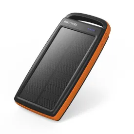 RAVPower 20000mAh Portable Charger Solar Power Bank