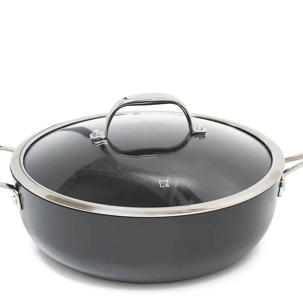 Re-lite Chef Pan with Glass Lid 26cm