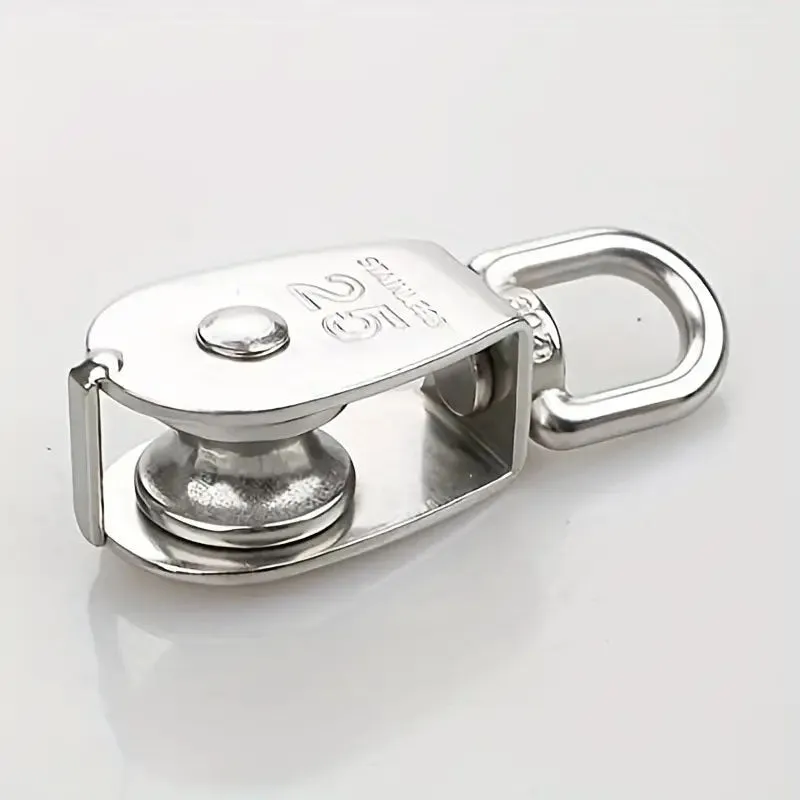 Stainless Steel Pulley 35250kg Load  Ideal for Hauling  Climbing