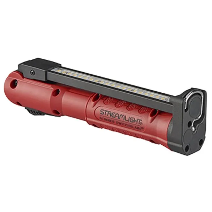 Streamlight Stinger Switchblade 76801 Rechargeable Light Bar, Red, 1 Each