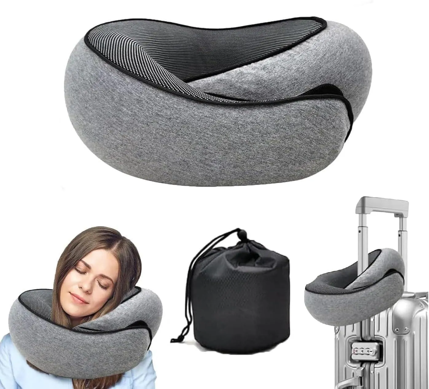 Travel Pillows for Airplane Travel Neck Pillow